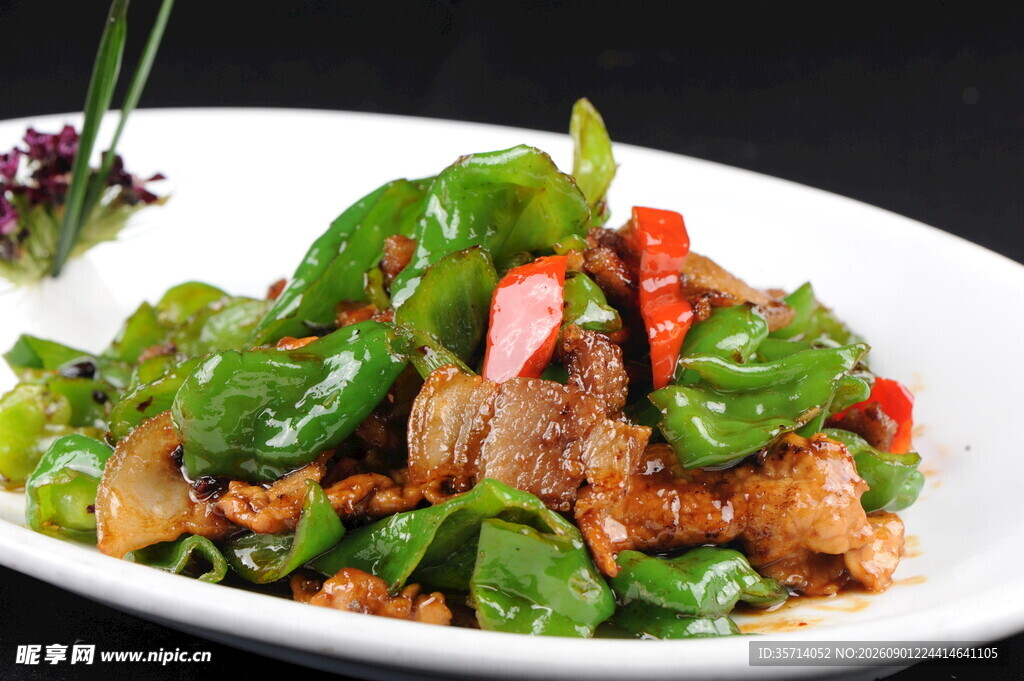 青椒炒肉