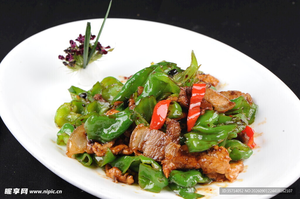 青椒炒肉