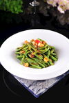 蒜香炒豆角
