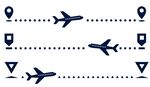 航空航线素材