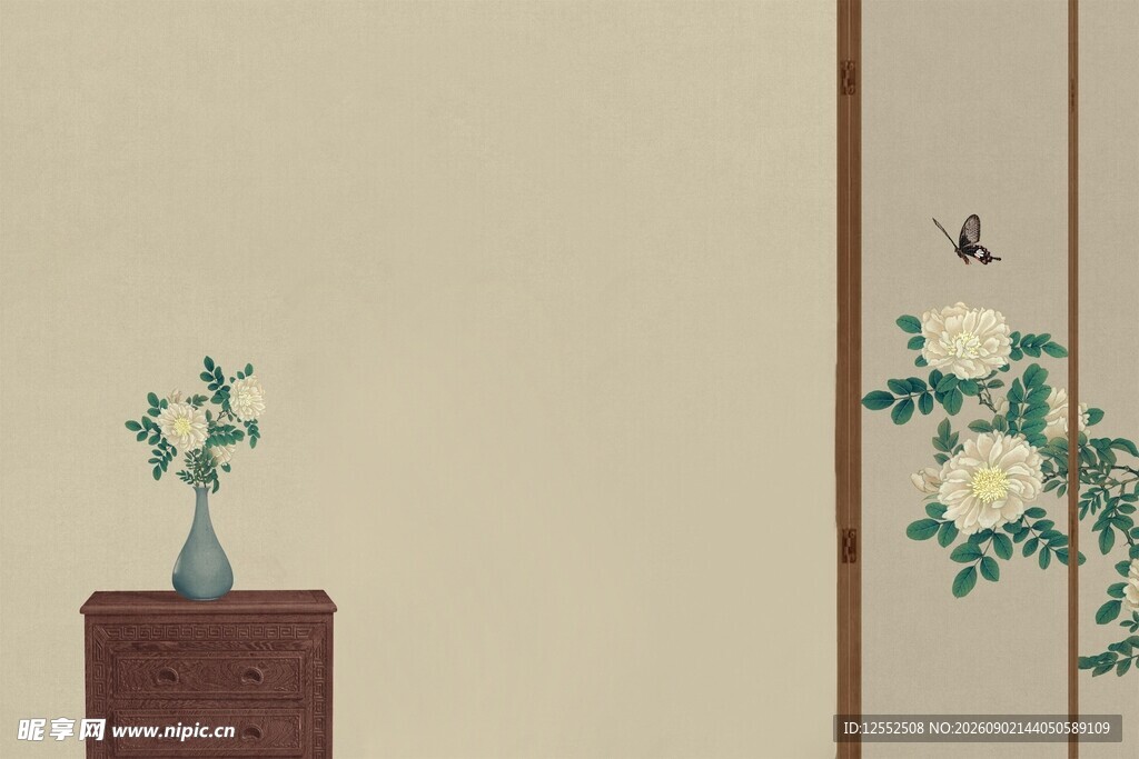 中式插花