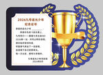 荣誉证书与奖杯展示