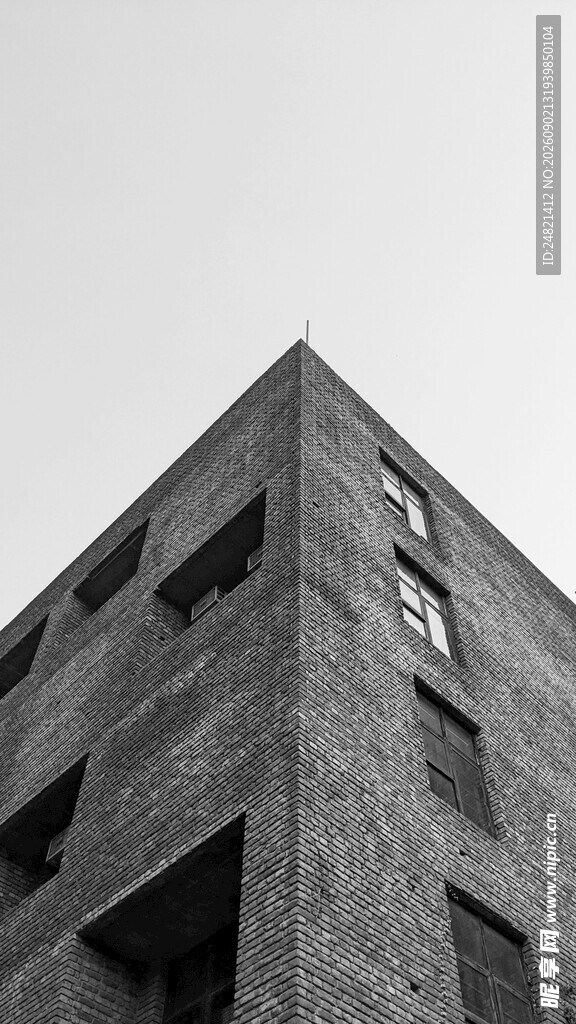 废弃建筑一角