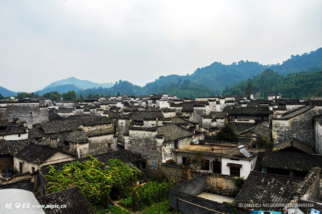 古村落全景俯瞰
