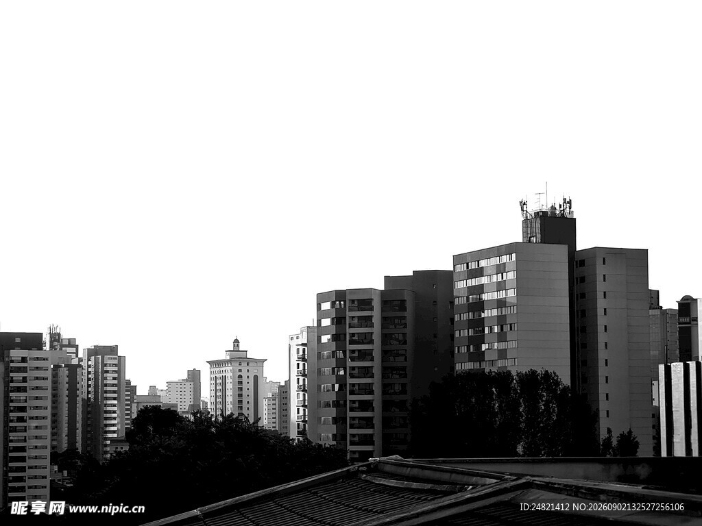 城市高楼景观