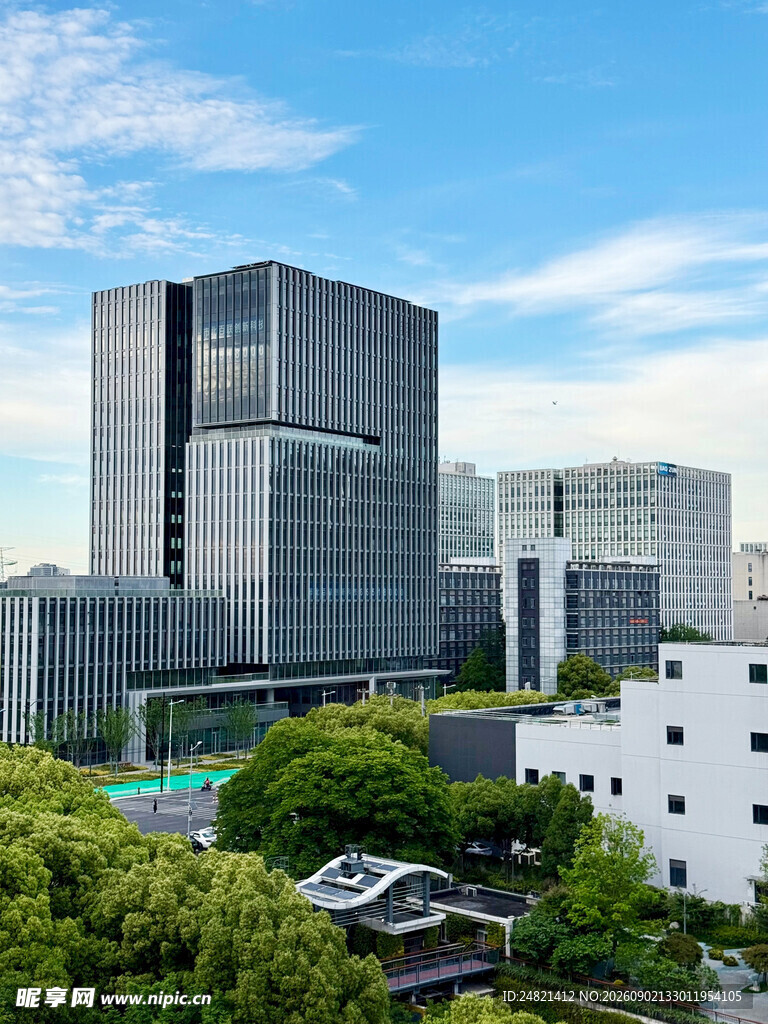 现代都市办公建筑景观