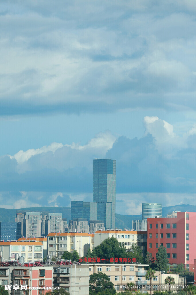 城市天际线景观