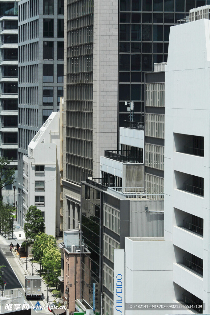 城市高楼街景