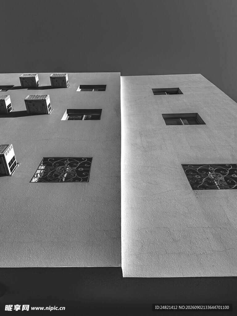 现代风格建筑外观模型