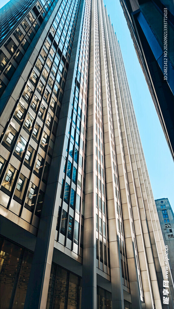 都市摩天大楼景观