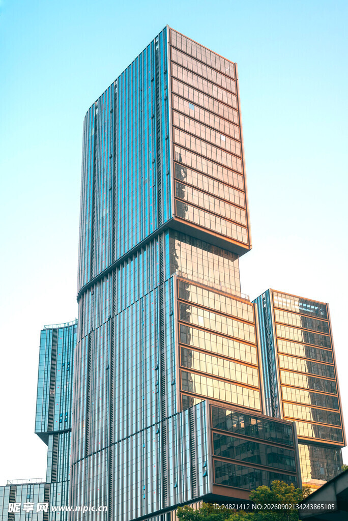 现代风格摩天大楼景观