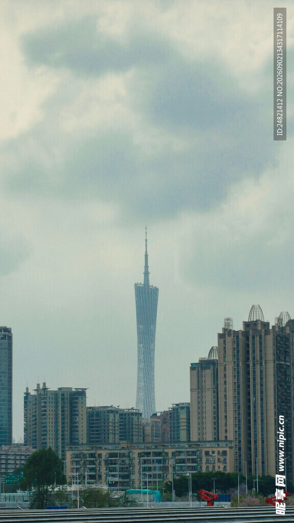 广州城市天际线景观