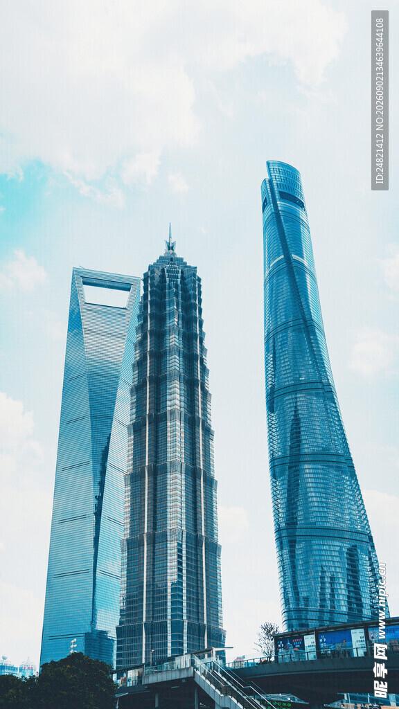 上海摩天大楼城市景观
