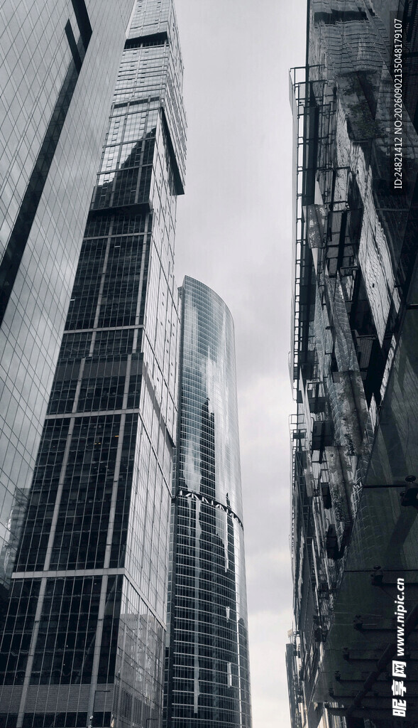 都市高楼景象