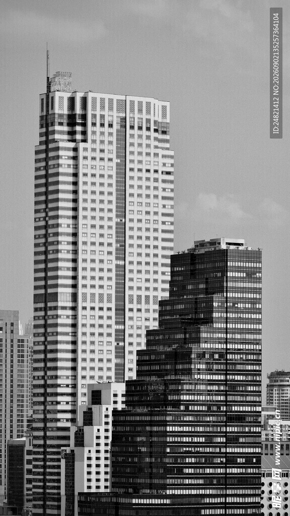 现代都市高楼景观