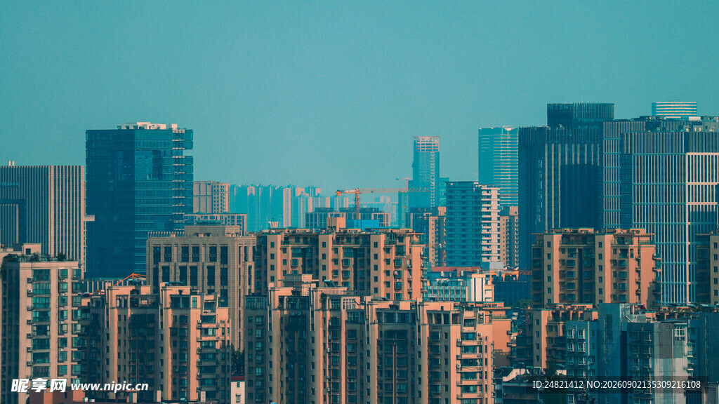 城市高楼景观