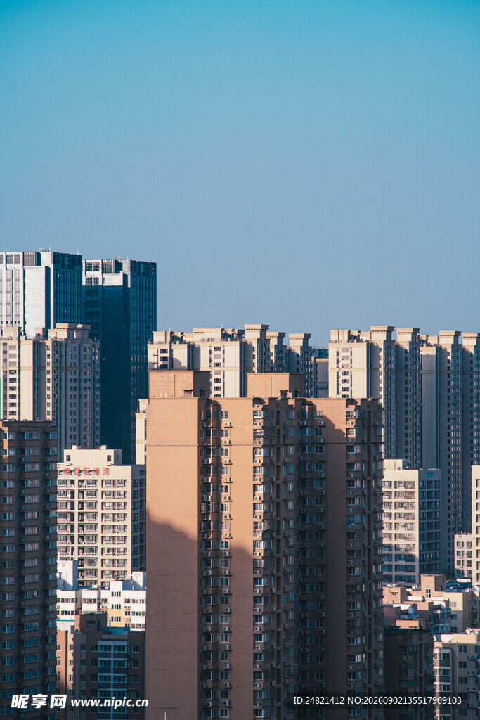 城市高楼林立景观