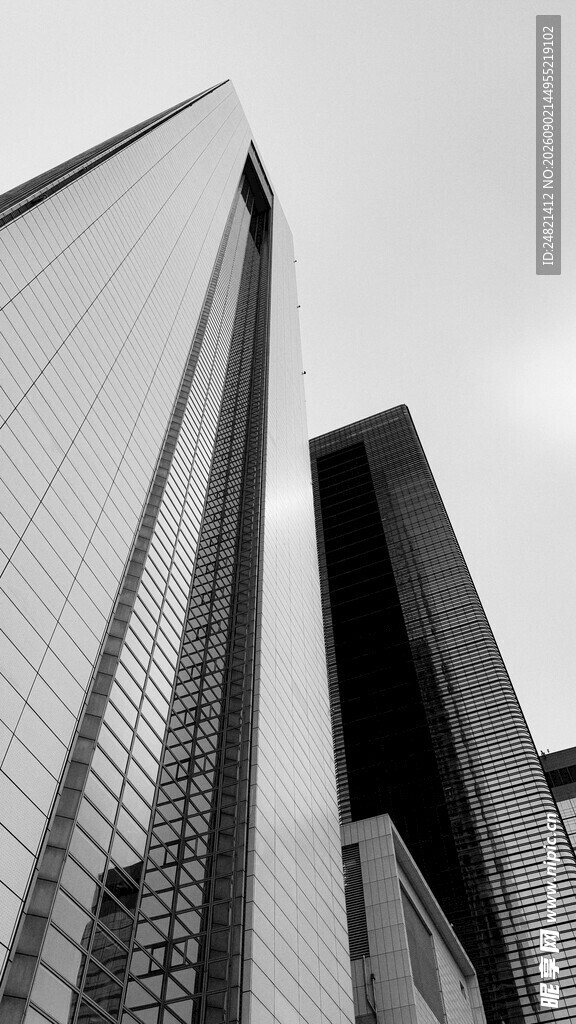 现代摩天大楼建筑景观