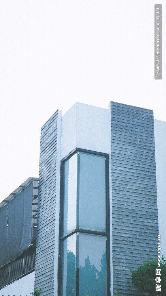 现代简约风格的建筑外观