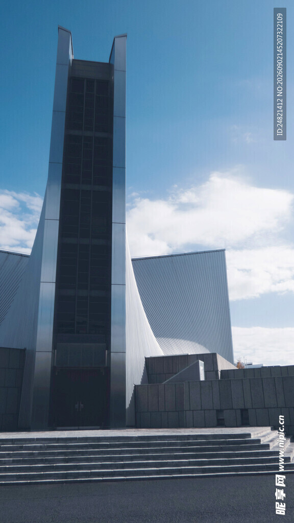 现代风格建筑外观景观