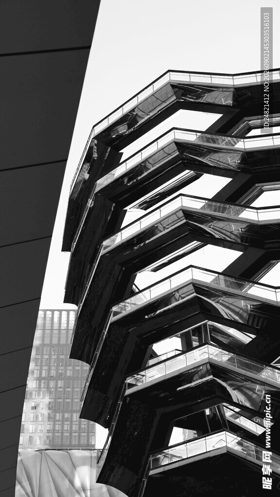 现代风格独特建筑外观