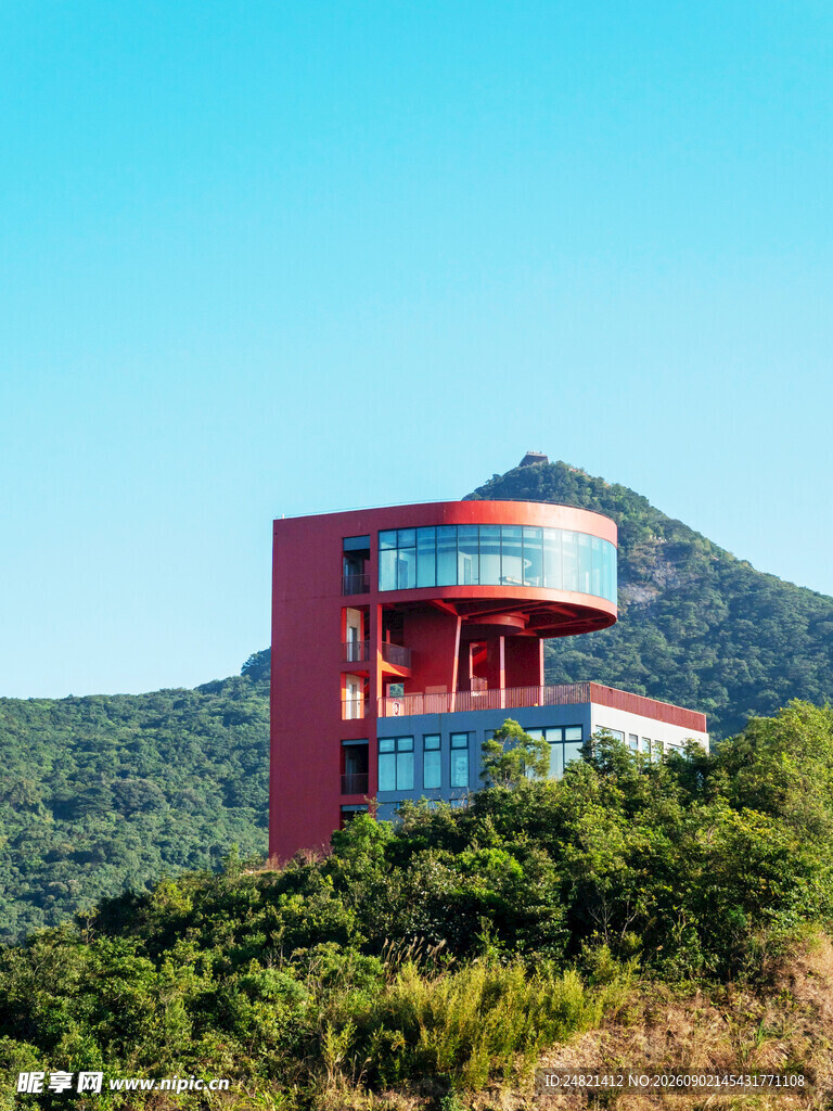 山间红建筑