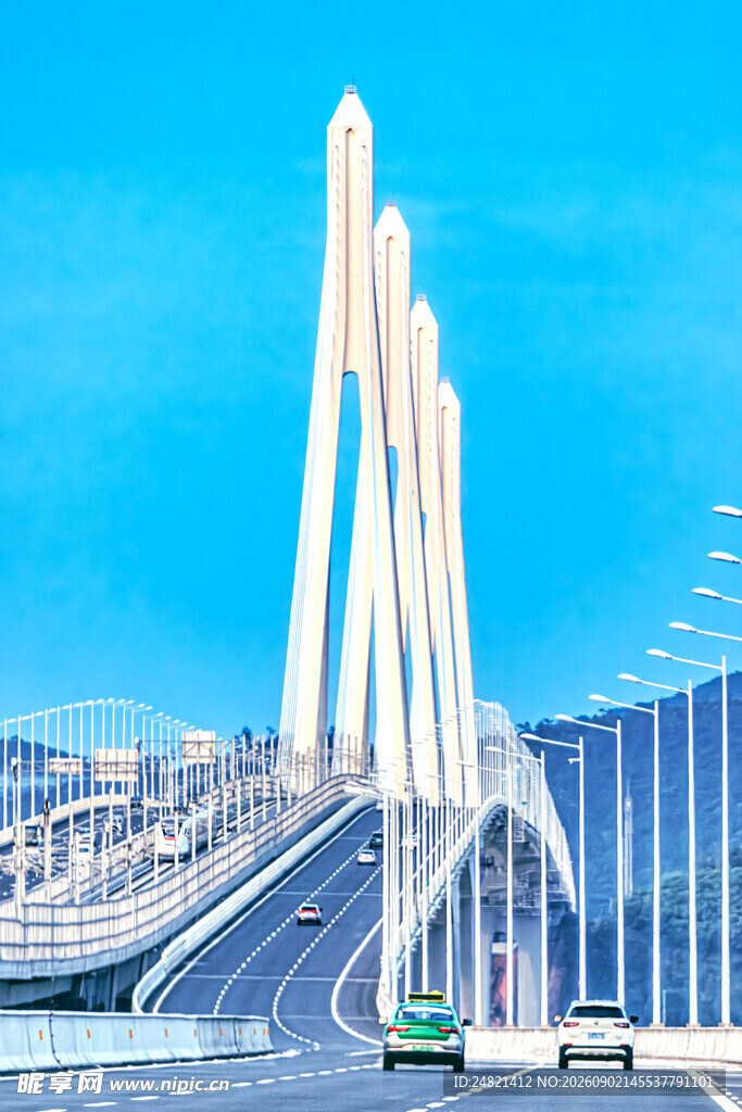 现代桥梁建筑景观