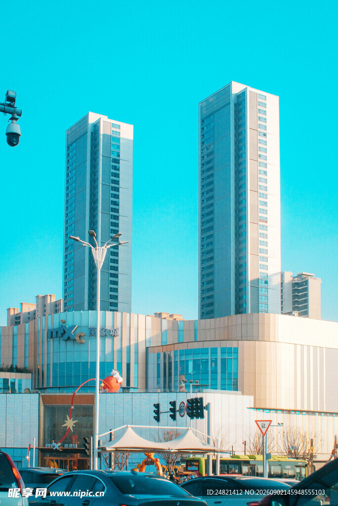 现代都市高楼景观