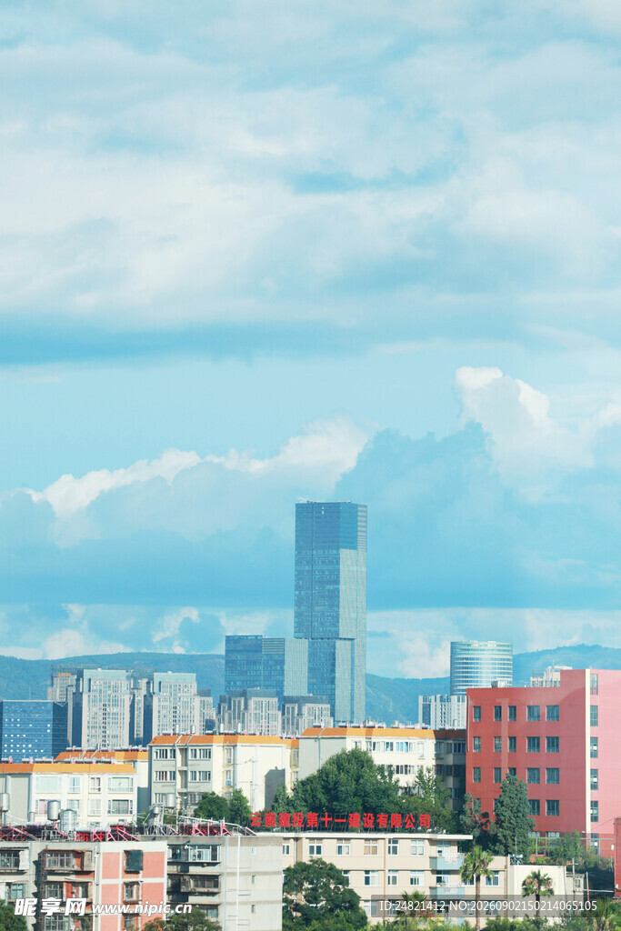 城市天际线景观