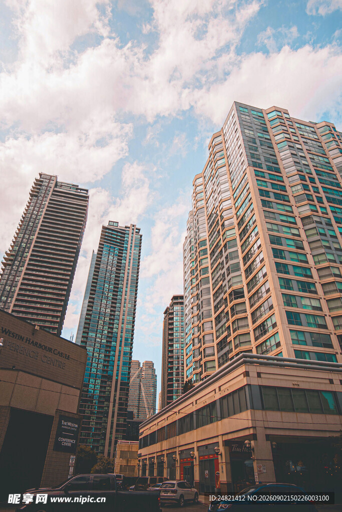 城市高楼景观