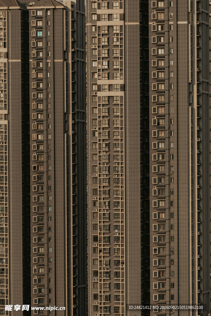 密集高楼景观