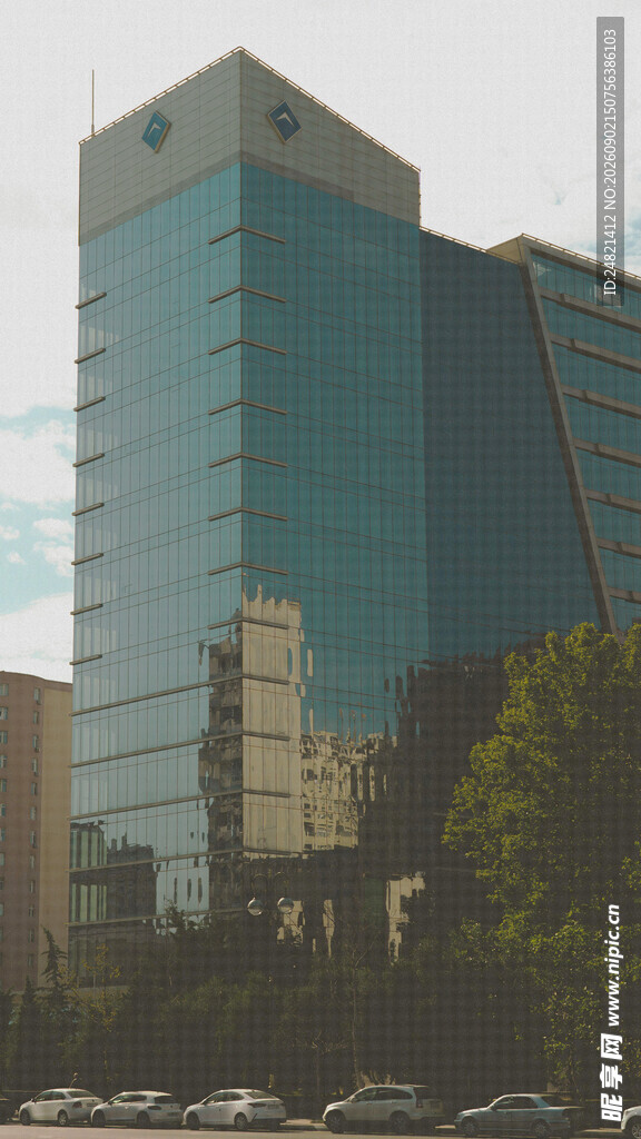 现代高楼大厦城市景观