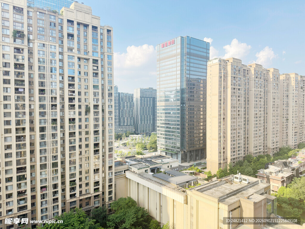 城市高楼景观