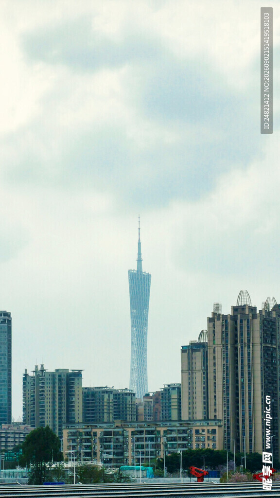 广州城市天际线景观