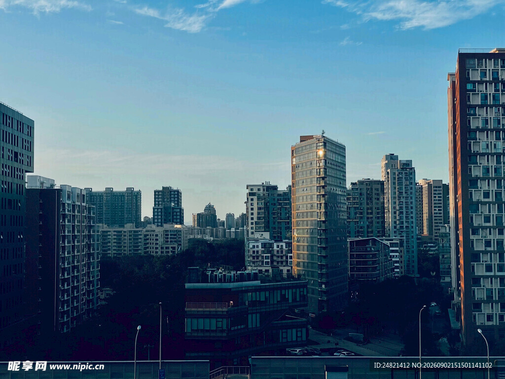 城市高楼景观