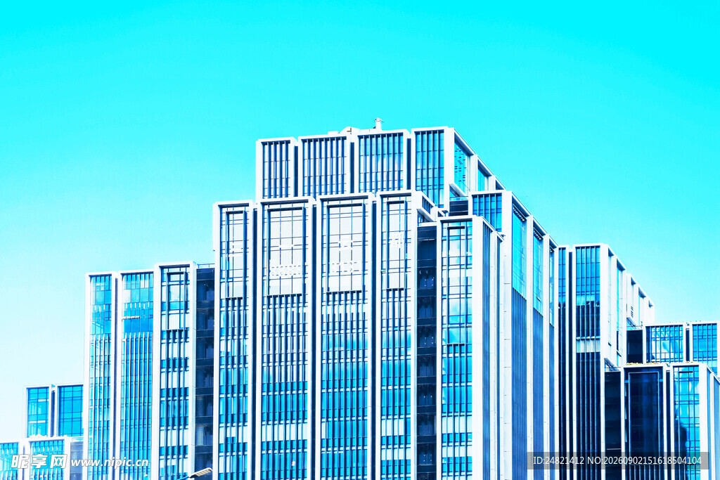 现代摩天大楼建筑景观