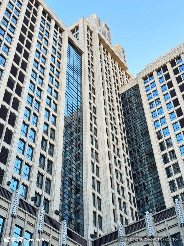 现代高楼大厦建筑群