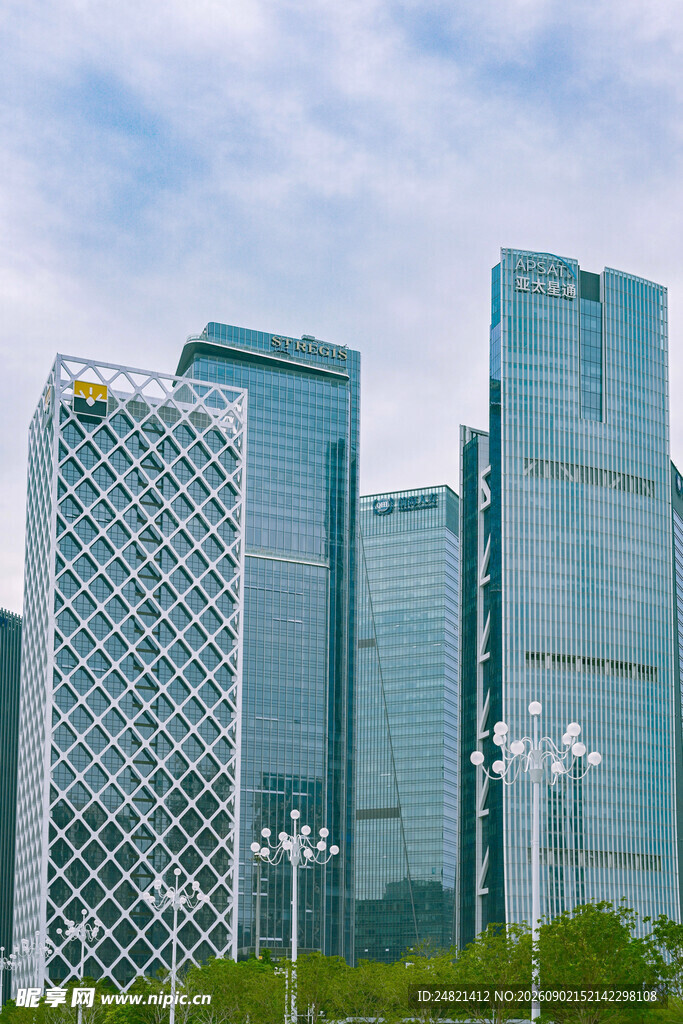 现代都市高楼景观