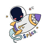 可爱外星人卡通人物迎宾牌
