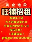 旺铺招租海报