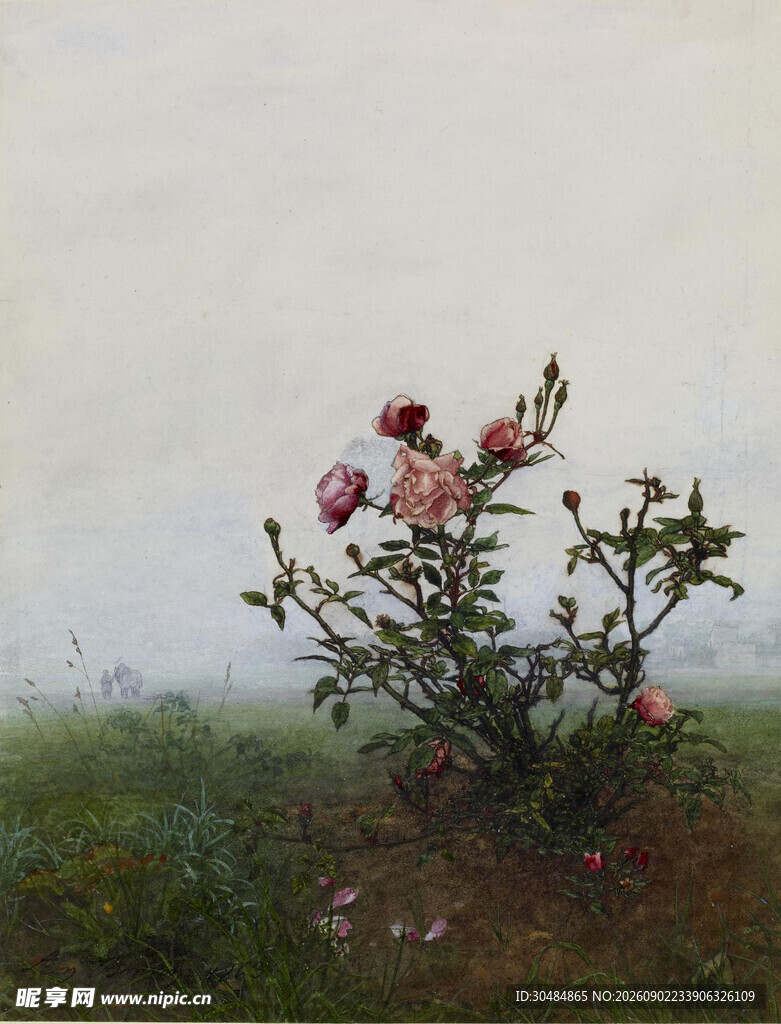 莱昂邦万油画