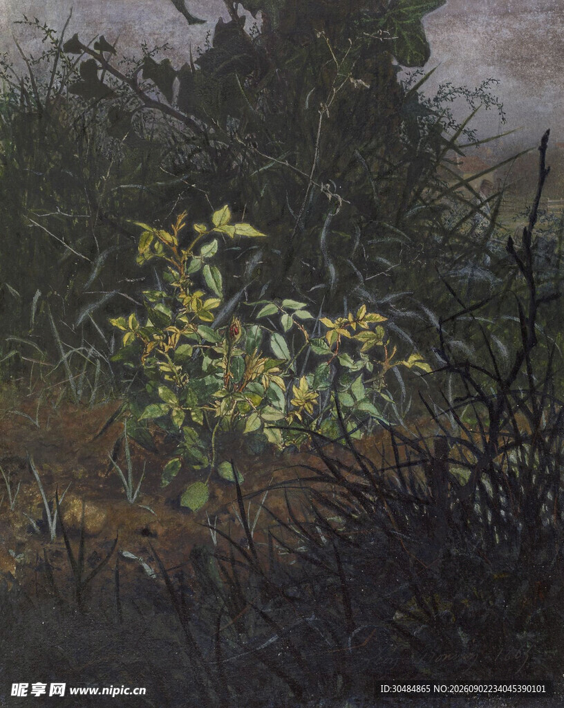 莱昂邦万油画