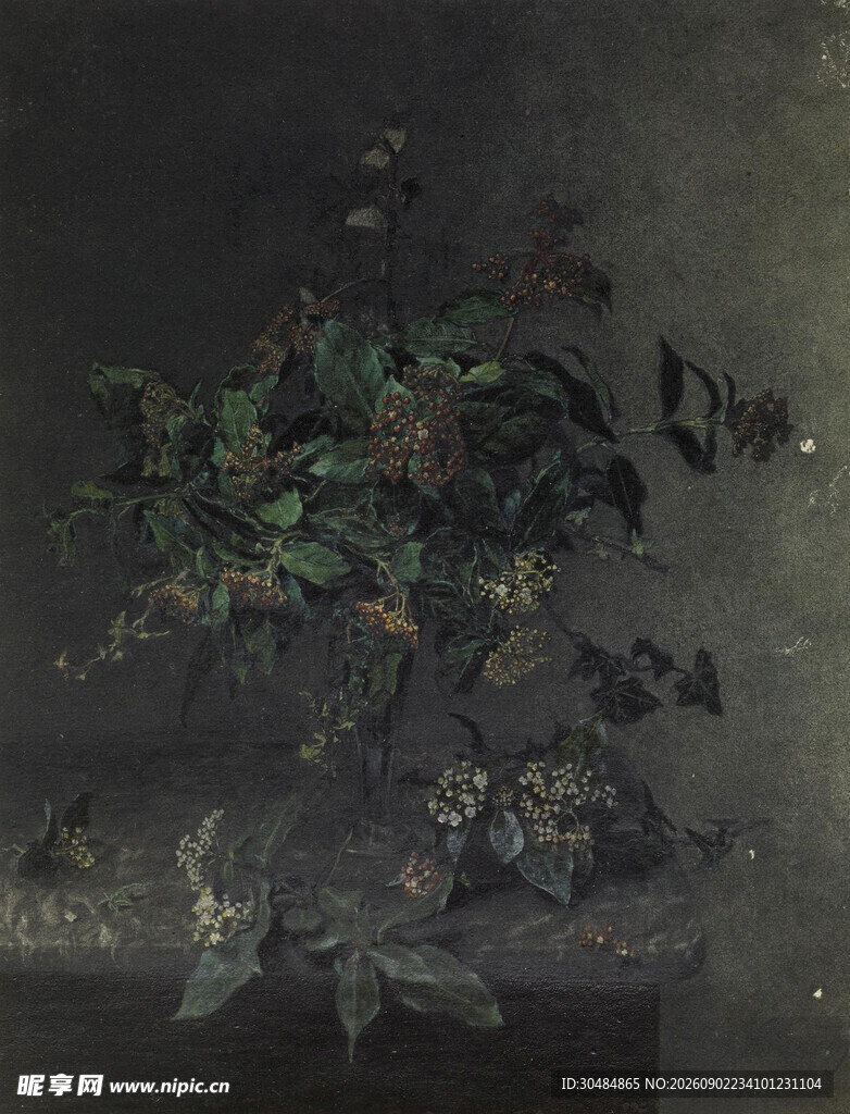 莱昂邦万油画