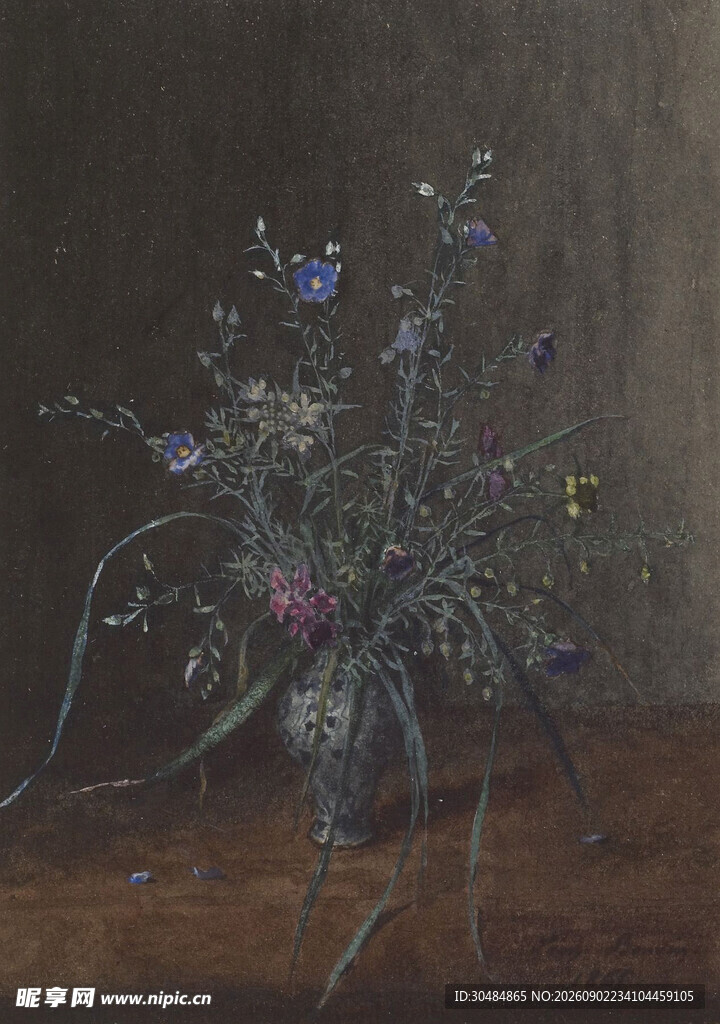 莱昂邦万油画