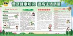 健康知识宣传栏海报展示
