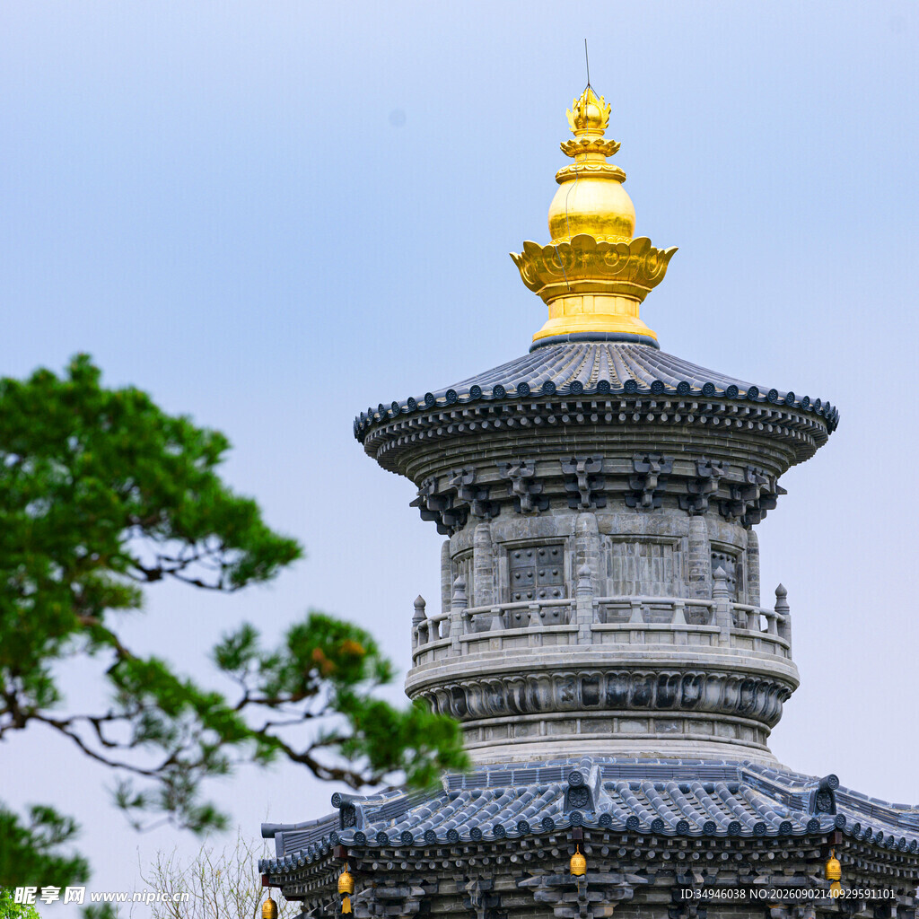 古雅宝塔