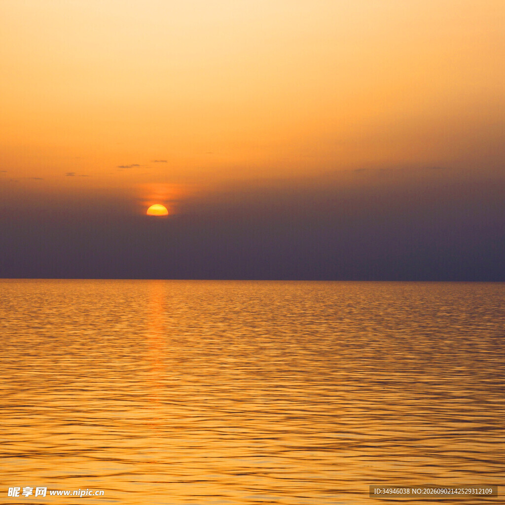 海上日落美景