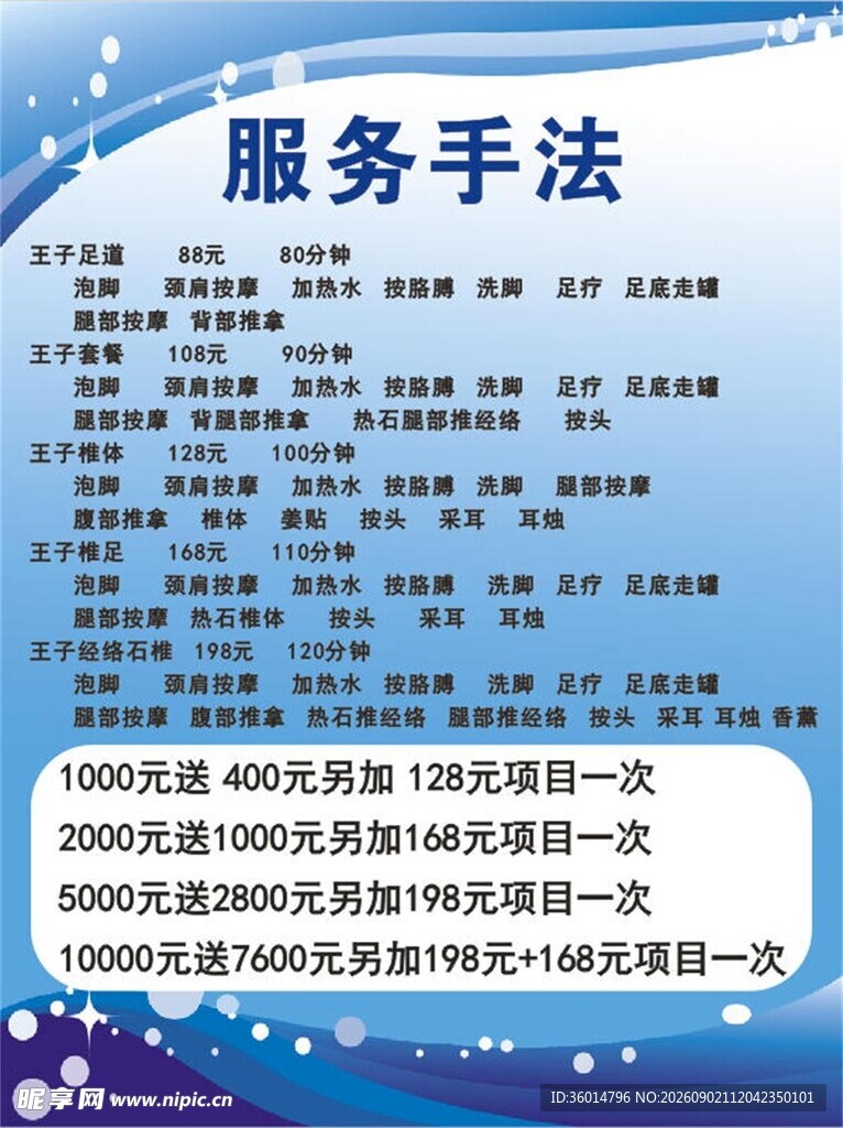 服务手法介绍
