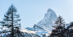 阿尔卑斯山壮丽雪景