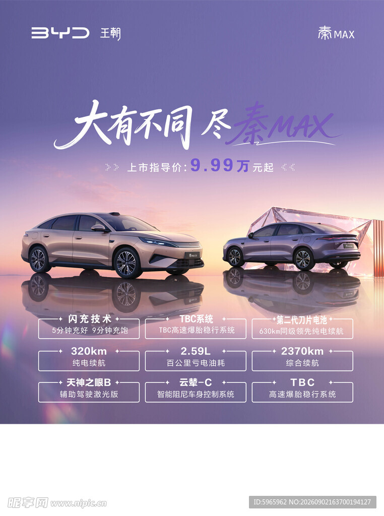 新能源汽车海报